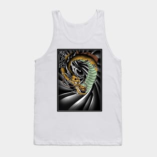 Mustard Dragon Tank Top